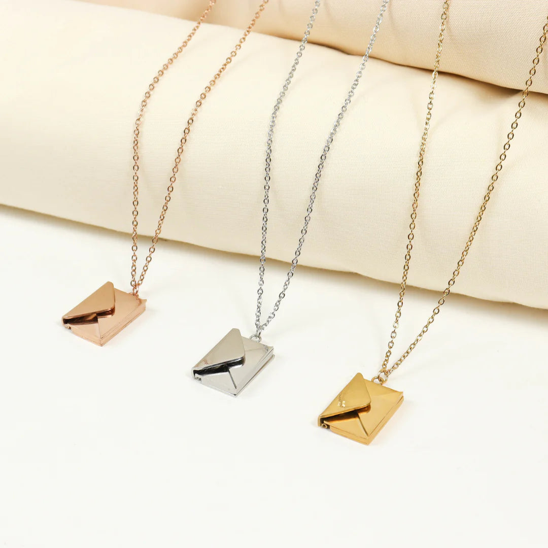 Collar carta de amor