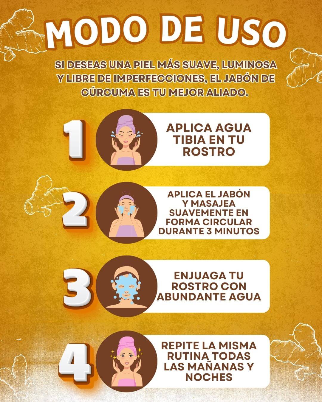 JABÓN DE CÚRCUMA