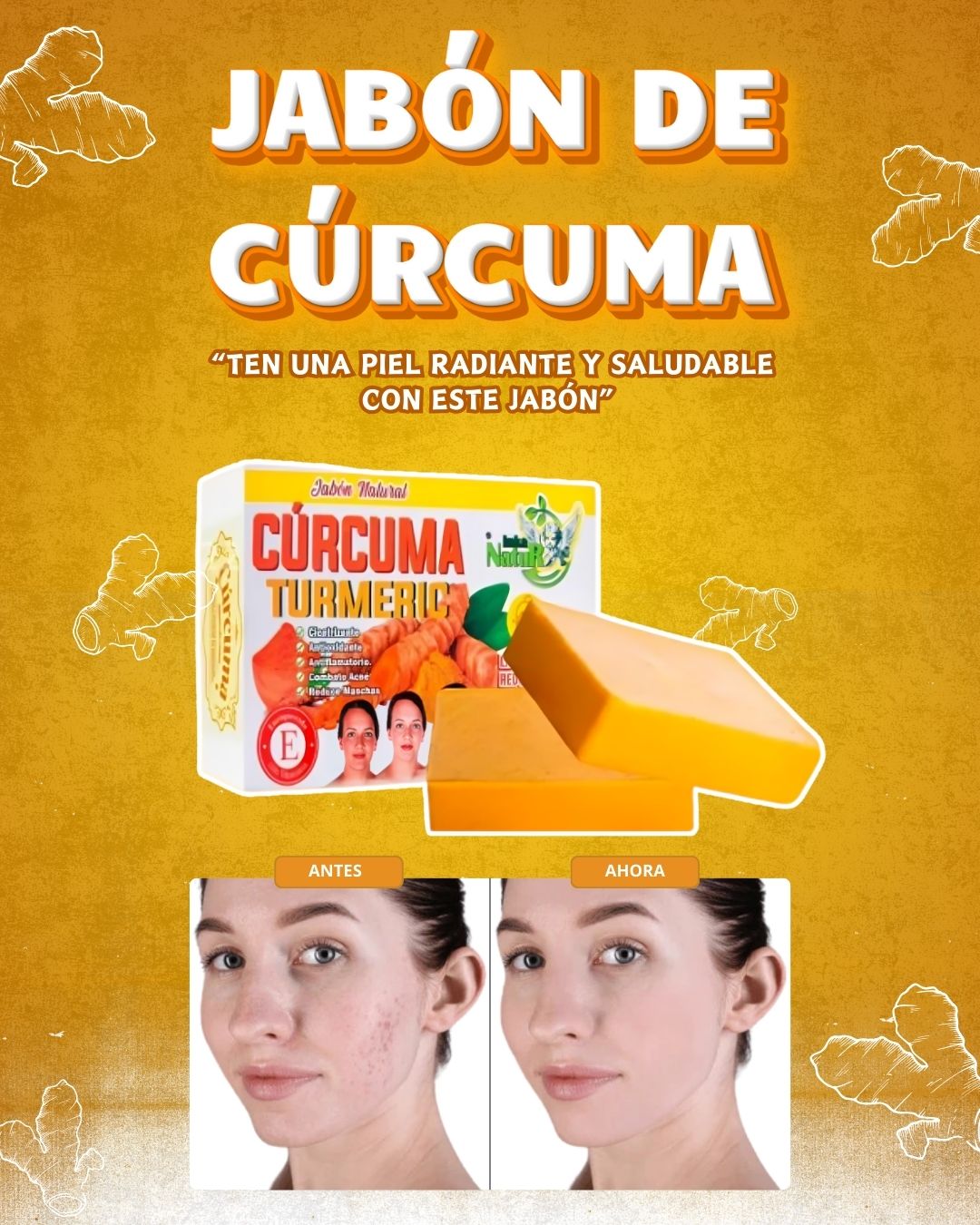 JABÓN DE CÚRCUMA