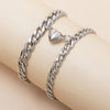 Pulseras de corazón imantadas